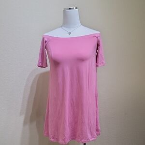 Capella Pink Off-Shoulder Top